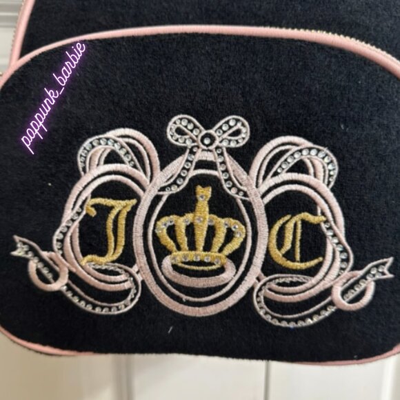 Juicy Couture‎ Lovers Club Liquorice Pink Dia Backpack NWT main image 10